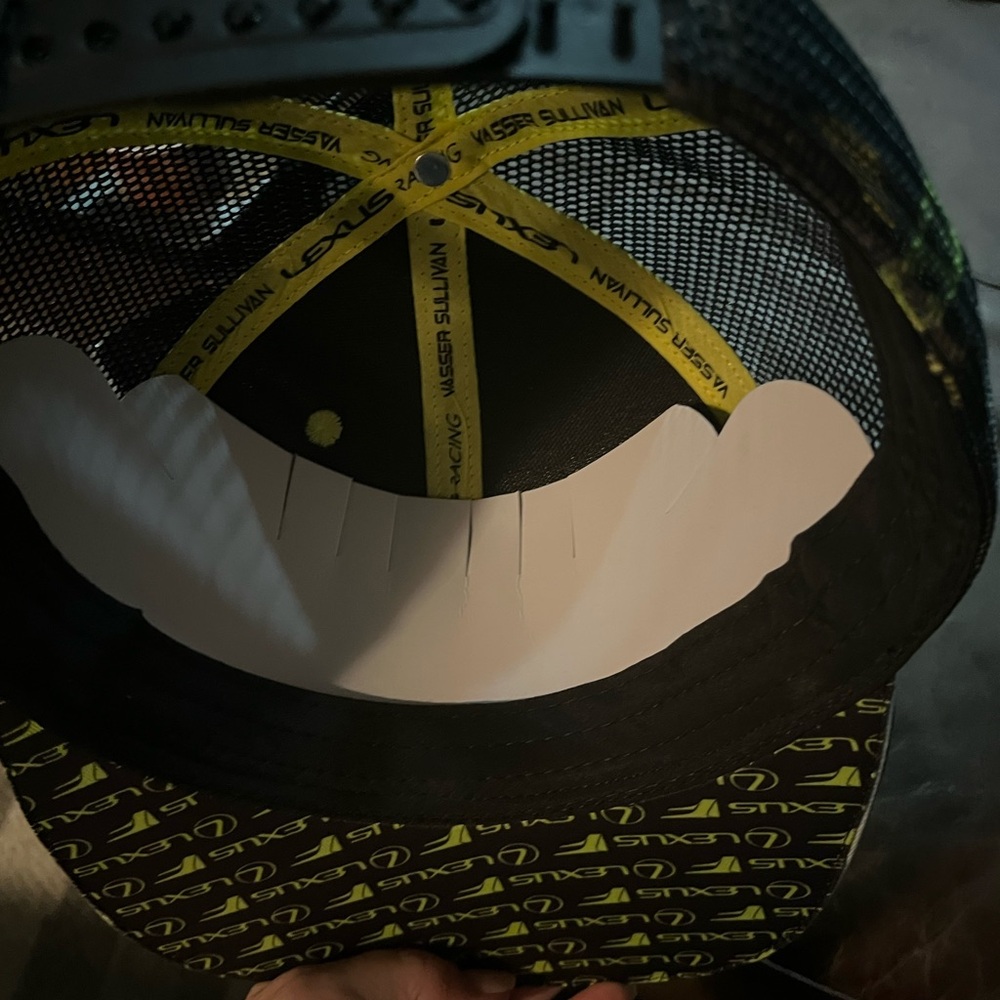 Lexus Racing Black and Neon Green Cap - Picture 6 of 7